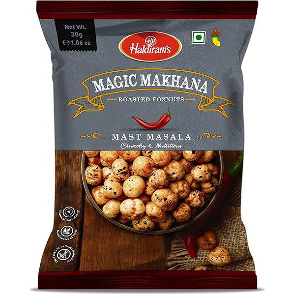 tarohinahana出品 Amazon.com: Haldiram's Magic Makhana : Grocery & Gourmet Food